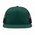 Green Mesh Snapback Trucker Cap