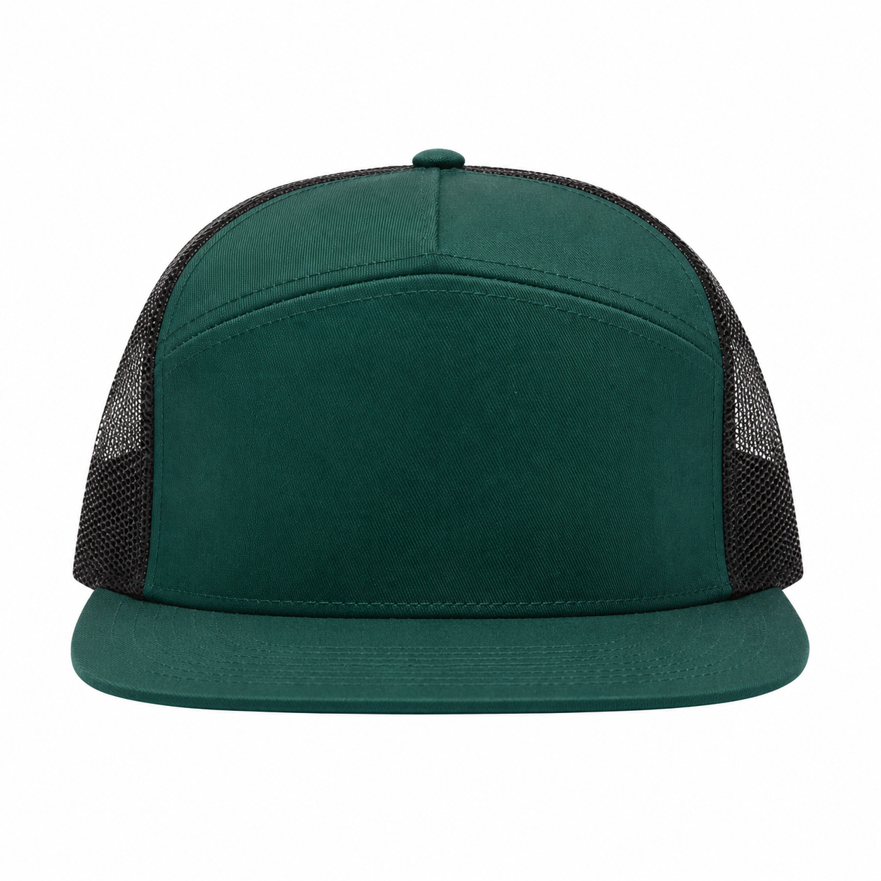 Green Mesh Snapback Trucker Cap