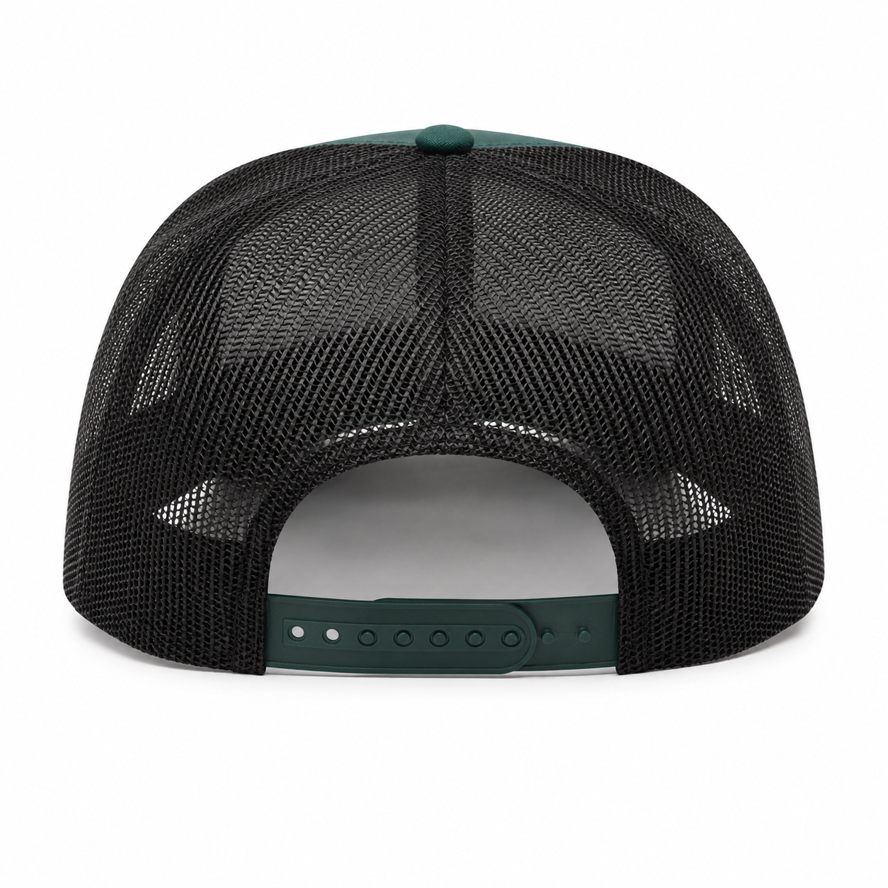Green Mesh Snapback Trucker Cap
