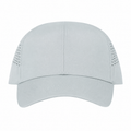 Light Gray Perforated Adjustable Baseball Cap