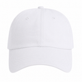 White Adjustable Baseball Cap